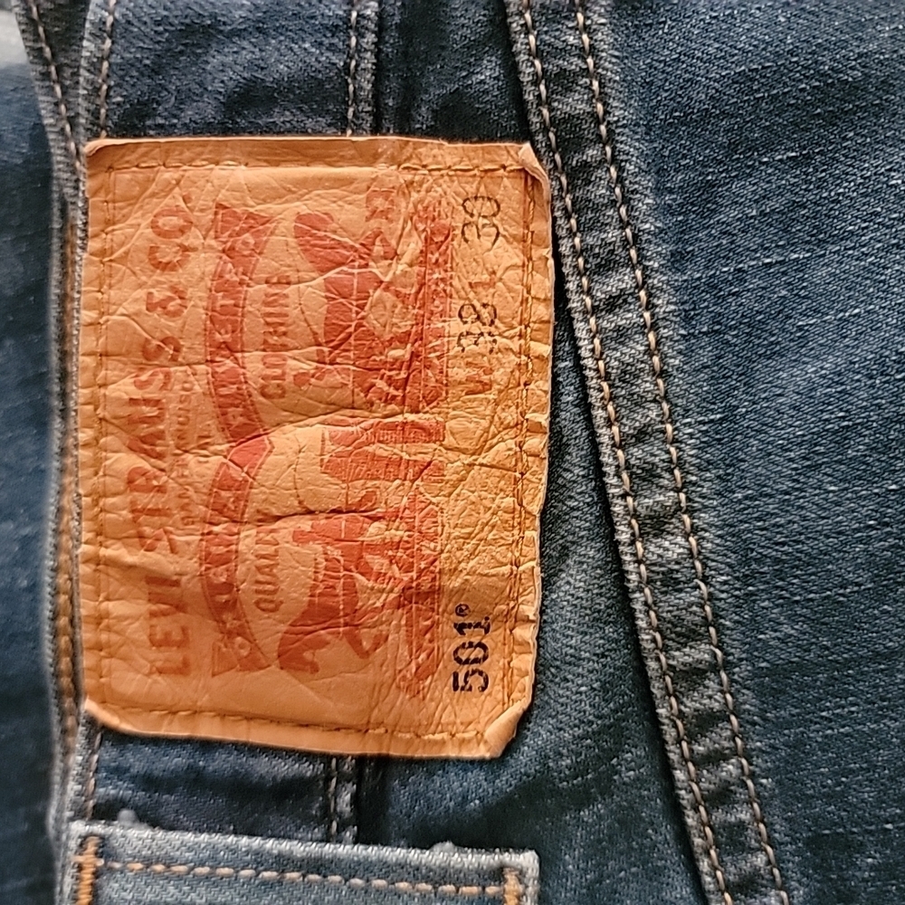 Levi's Mens 501 Jeans W38 L30 - Picture 7 of 10